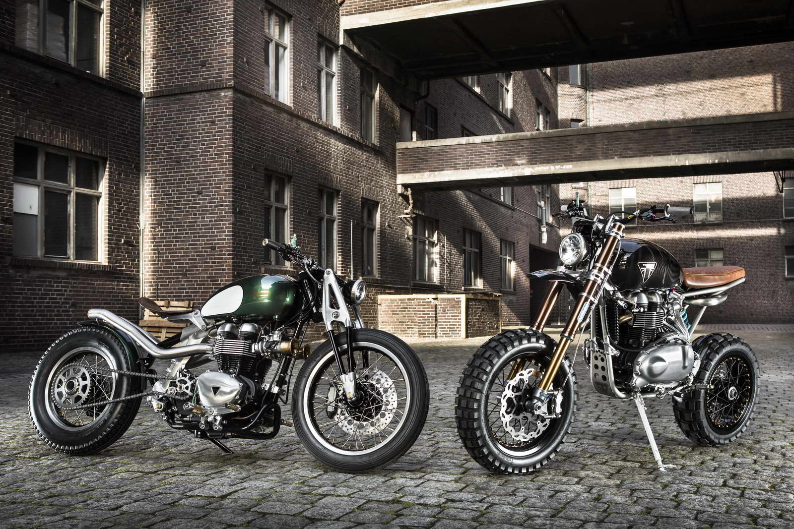 Scrambler and Roadster by Triumph